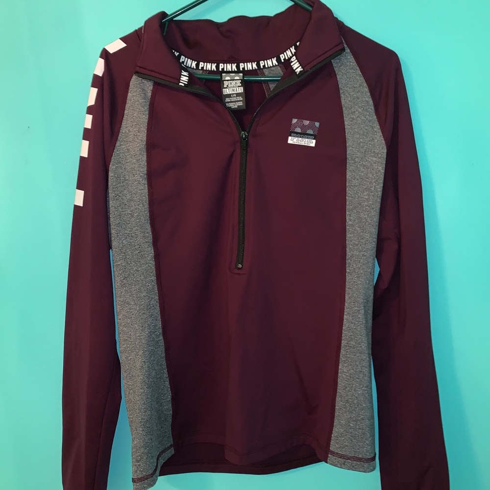 Victoria Secret PINK half zip pullover jacket!!